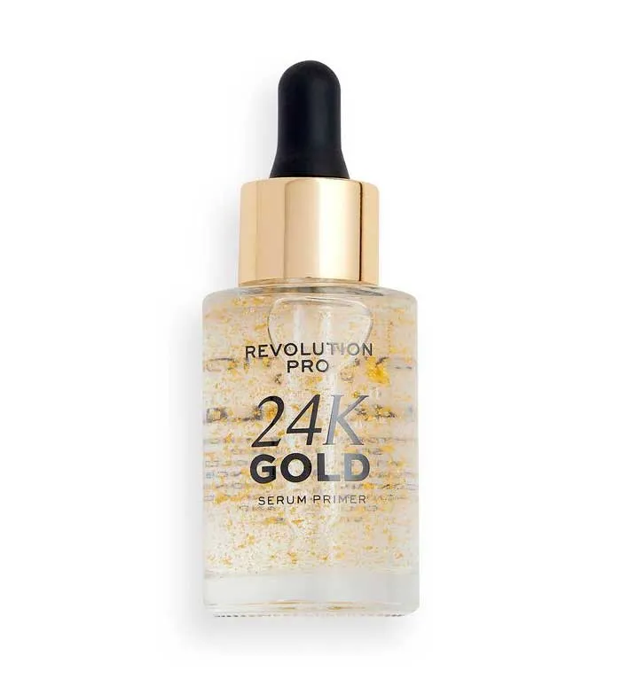 REVOLUTION PRO  *24K GOLD*  SéRUM Y PREBASE HIDRATANTE E ILUMINADORA