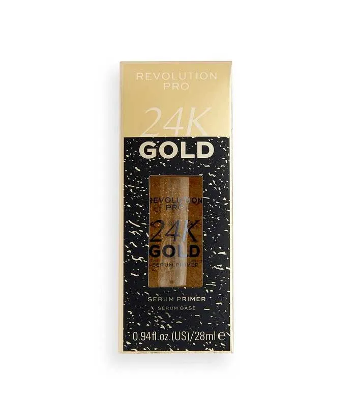 REVOLUTION PRO  *24K GOLD*  SéRUM Y PREBASE HIDRATANTE E ILUMINADORA