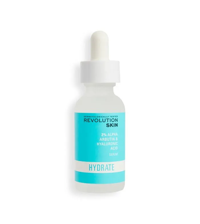 REVOLUTION SKINCARE  SéRUM HIDRATANTE CON ALFA ARBUTINA Y CIDO HIALURóNICO