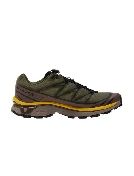 SALOMON ZAPATILLAS XT6 OLIVE NIGHT/BLACK/SULPHUR