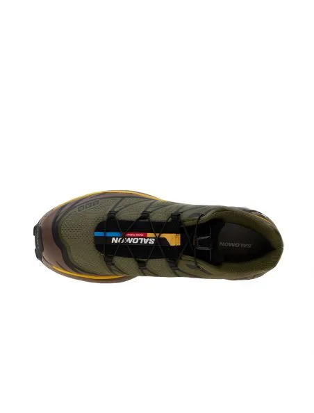 SALOMON ZAPATILLAS XT6 OLIVE NIGHT/BLACK/SULPHUR