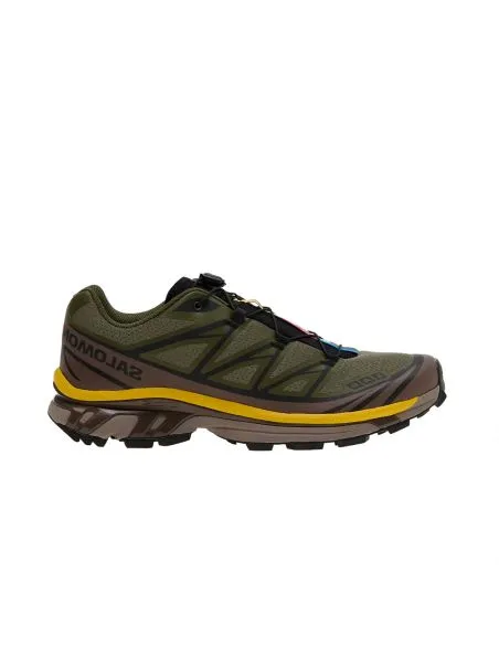 SALOMON ZAPATILLAS XT6 OLIVE NIGHT/BLACK/SULPHUR