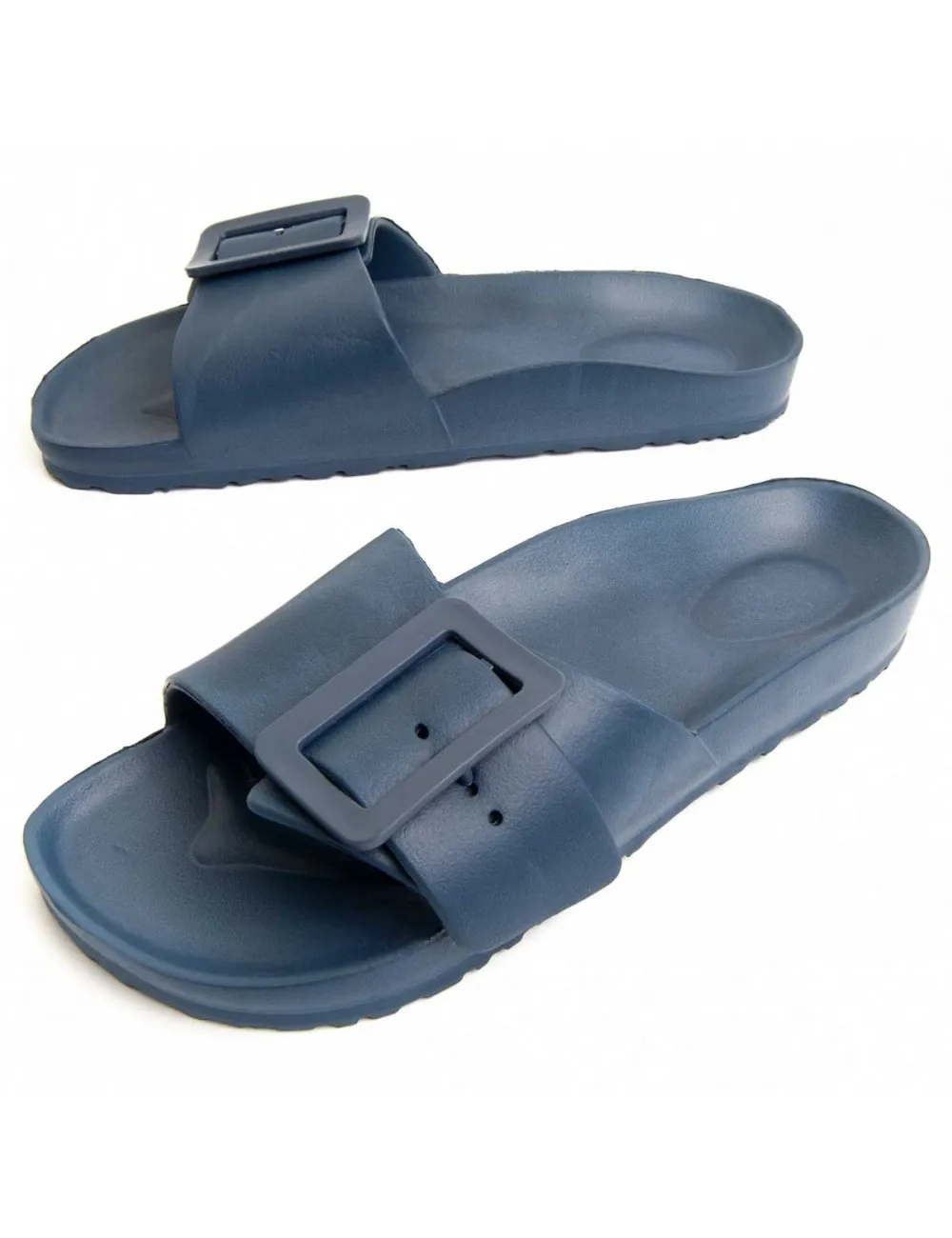 Sandalia Casual Para Mujer.  Montevita  Summi4  89613 Azul