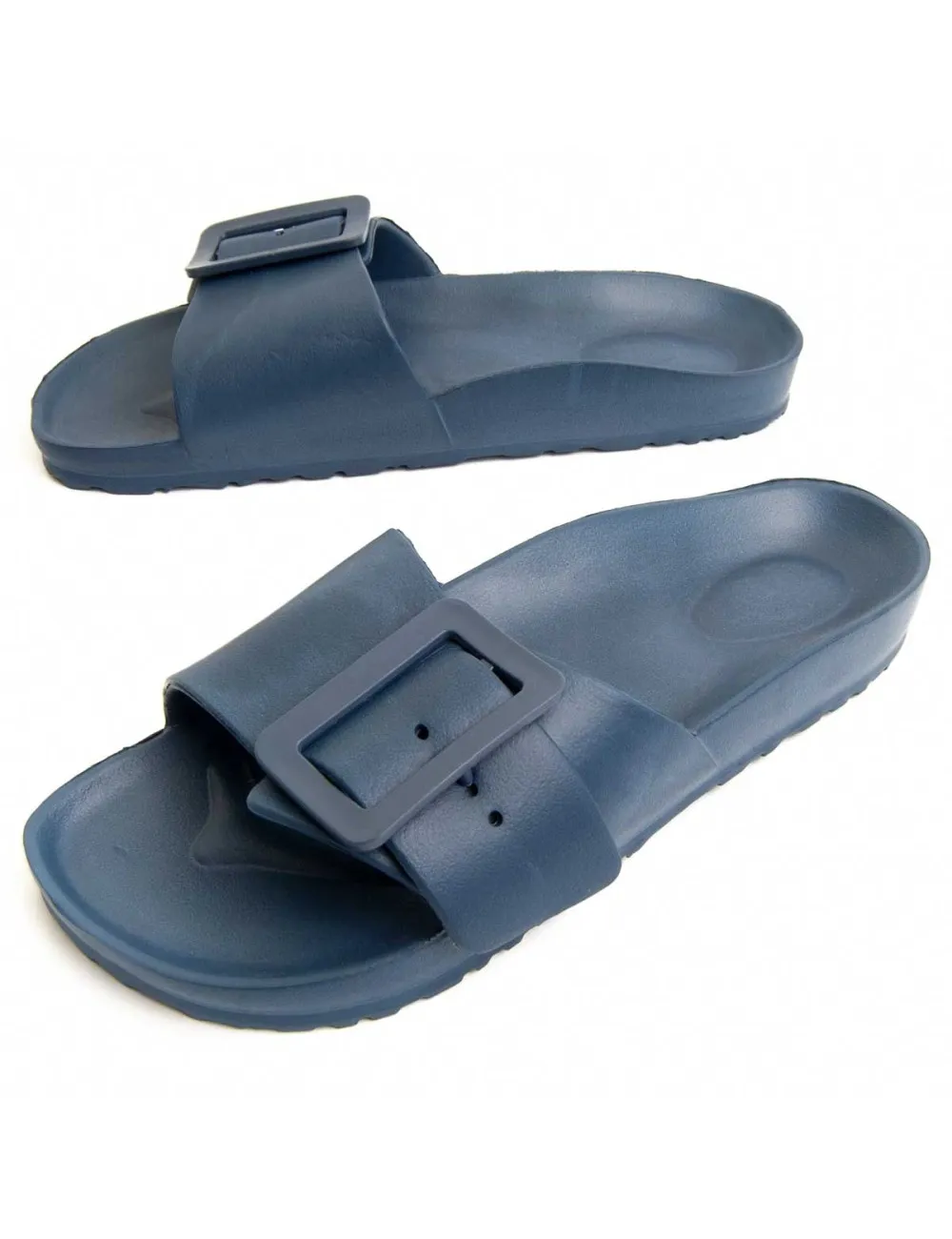 Sandalia Casual Para Mujer.  Montevita  Summi4  89613 Azul