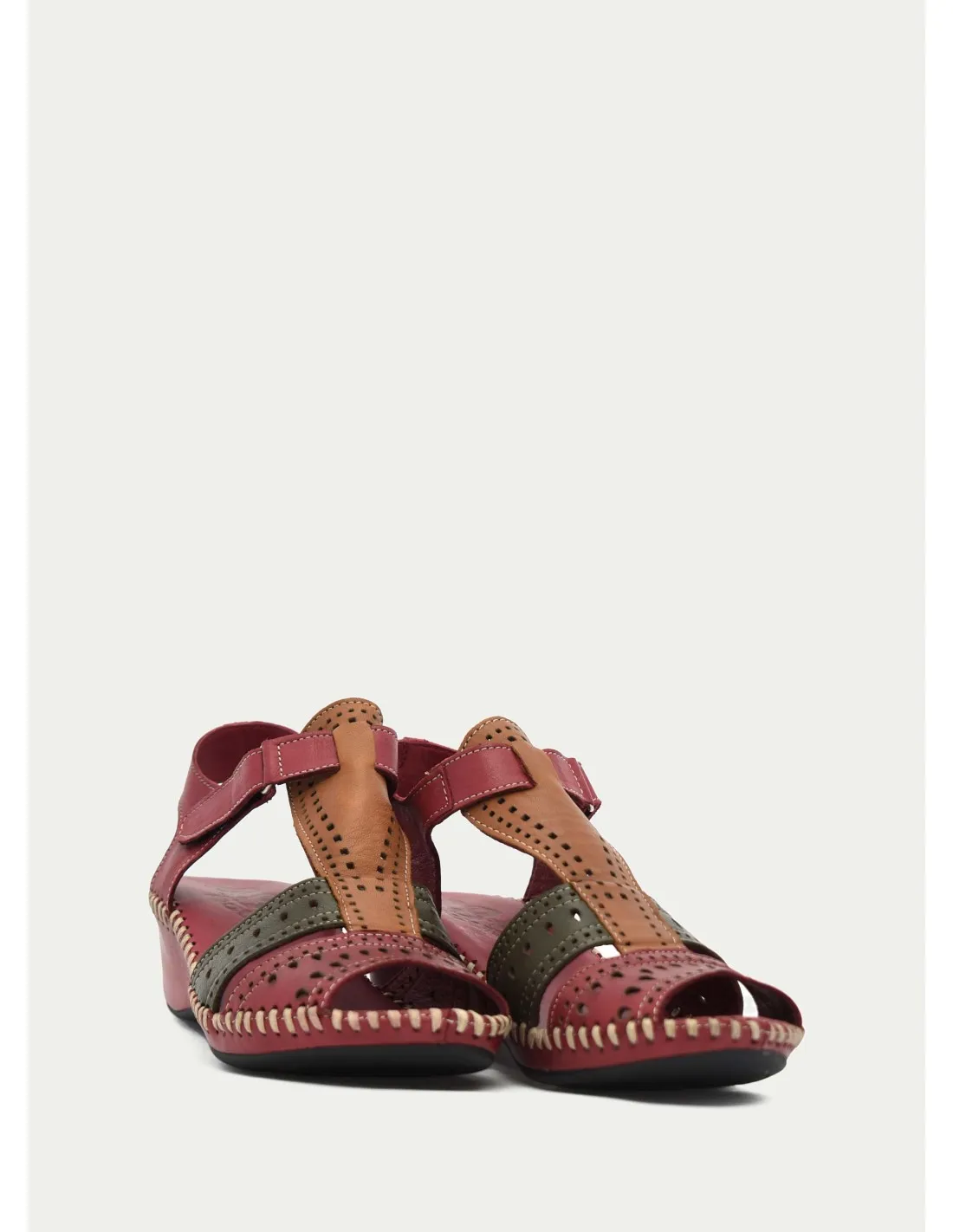 SANDALIAS 48 HORAS 4003 GRANATE 