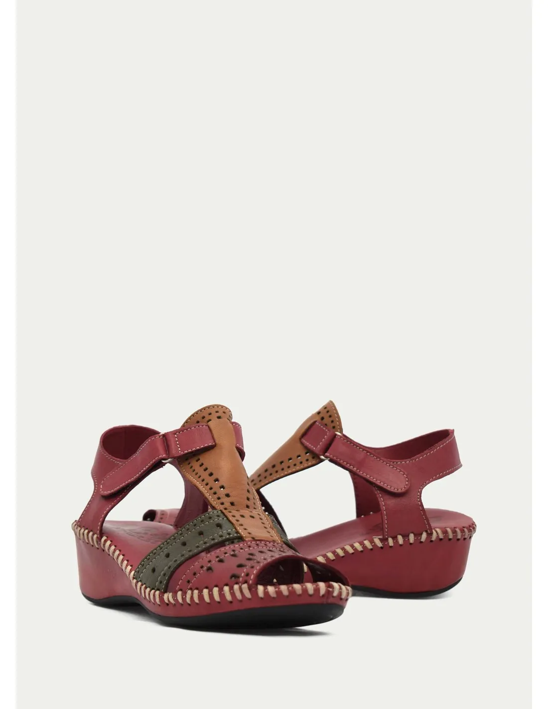 SANDALIAS 48 HORAS 4003 GRANATE 