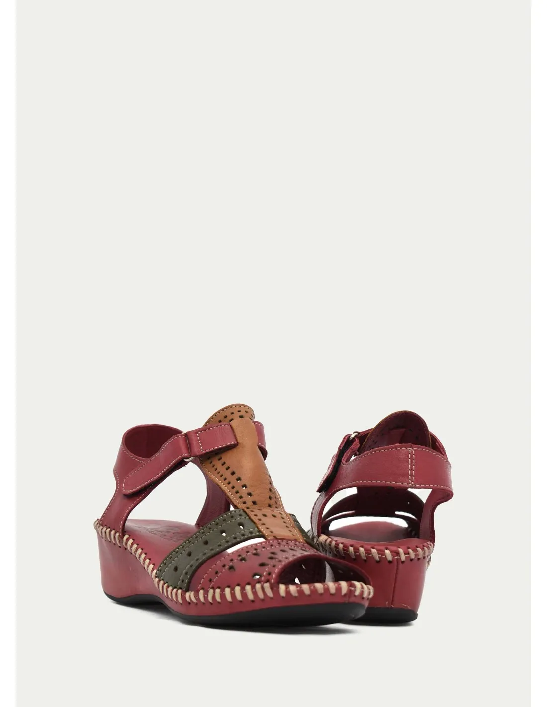 SANDALIAS 48 HORAS 4003 GRANATE 