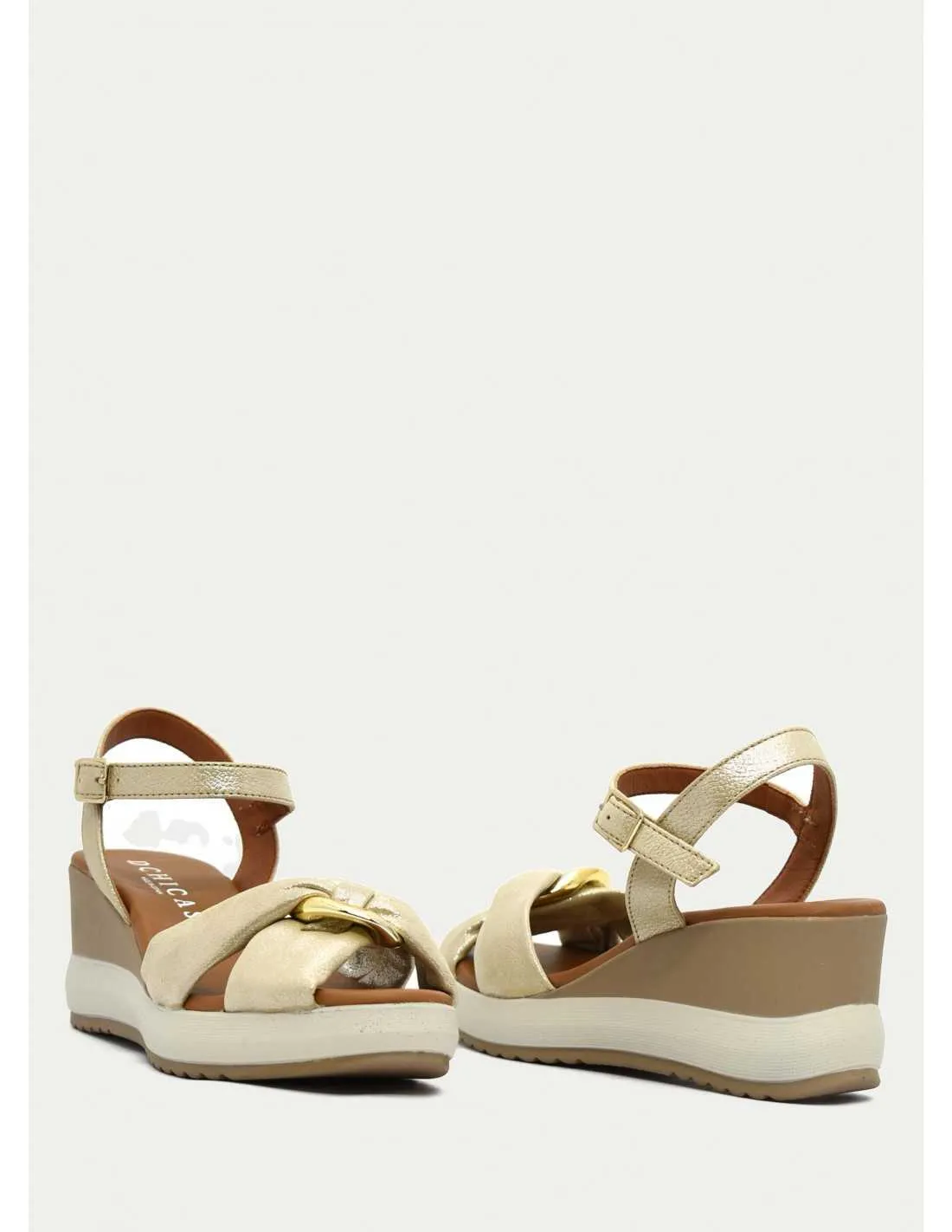 SANDALIAS BOSS 5410 BEIG 