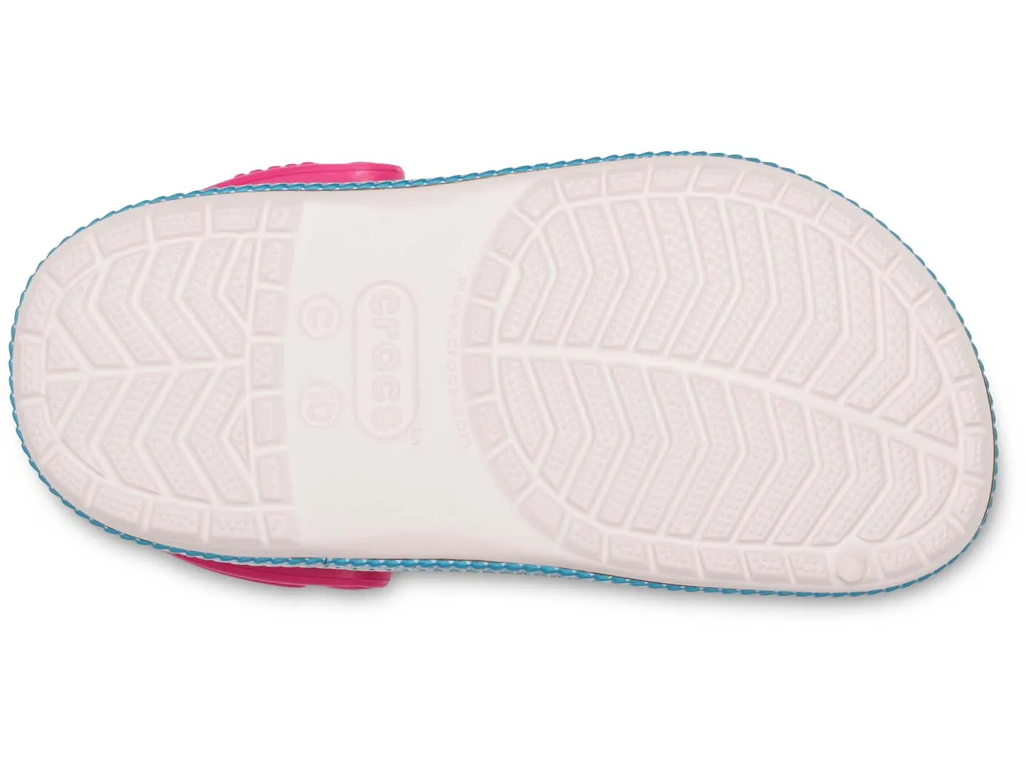 Sandalias Crocs Crocband Rosa Para Niña