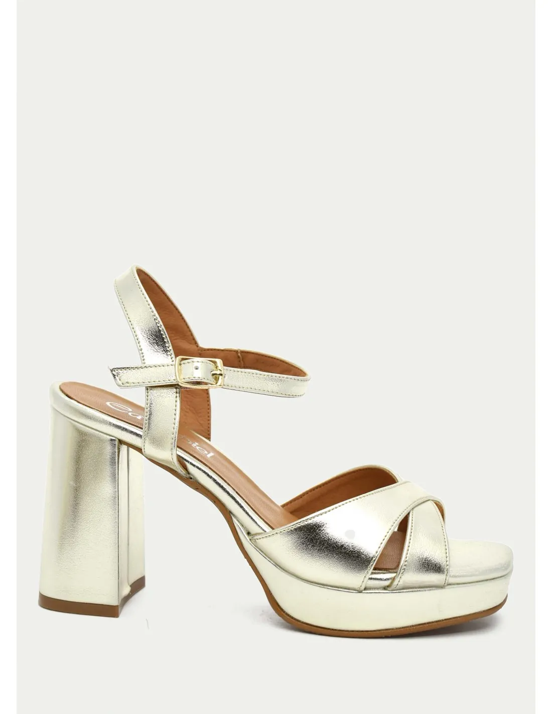 SANDALIAS DANIELA VEGA 2253 PLATINO 