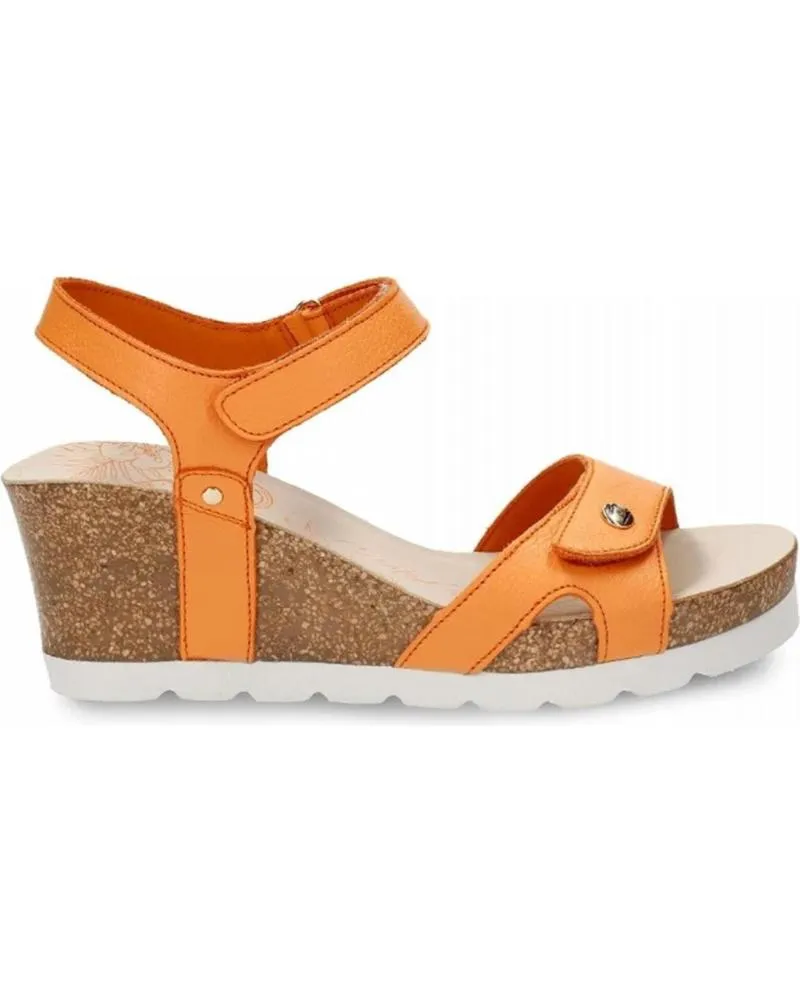 Sandalias de Mujer PANAMA JACK JULIA NAPA NARANJA
