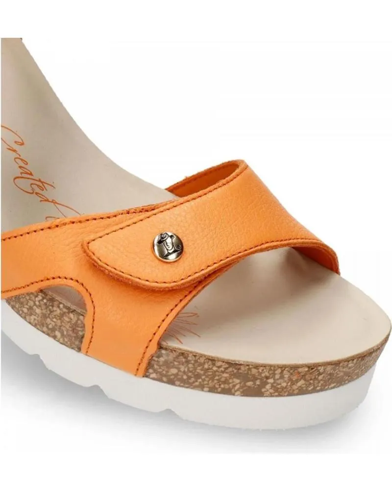 Sandalias de Mujer PANAMA JACK JULIA NAPA NARANJA
