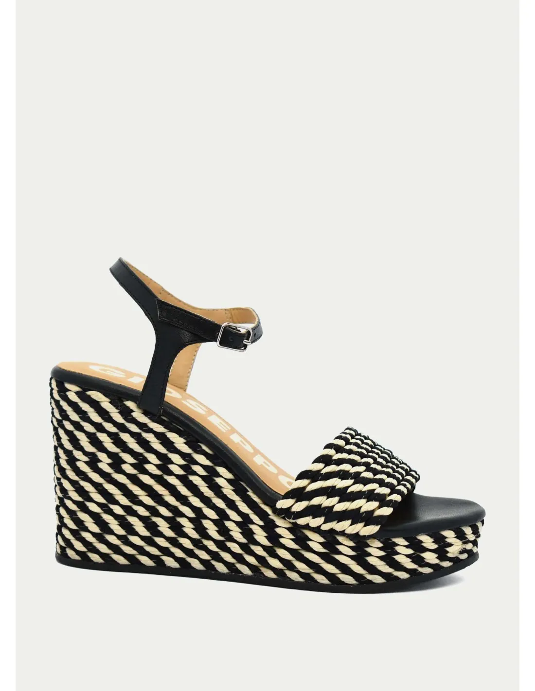 SANDALIAS GIOSEPPO BORBA NEGRO 