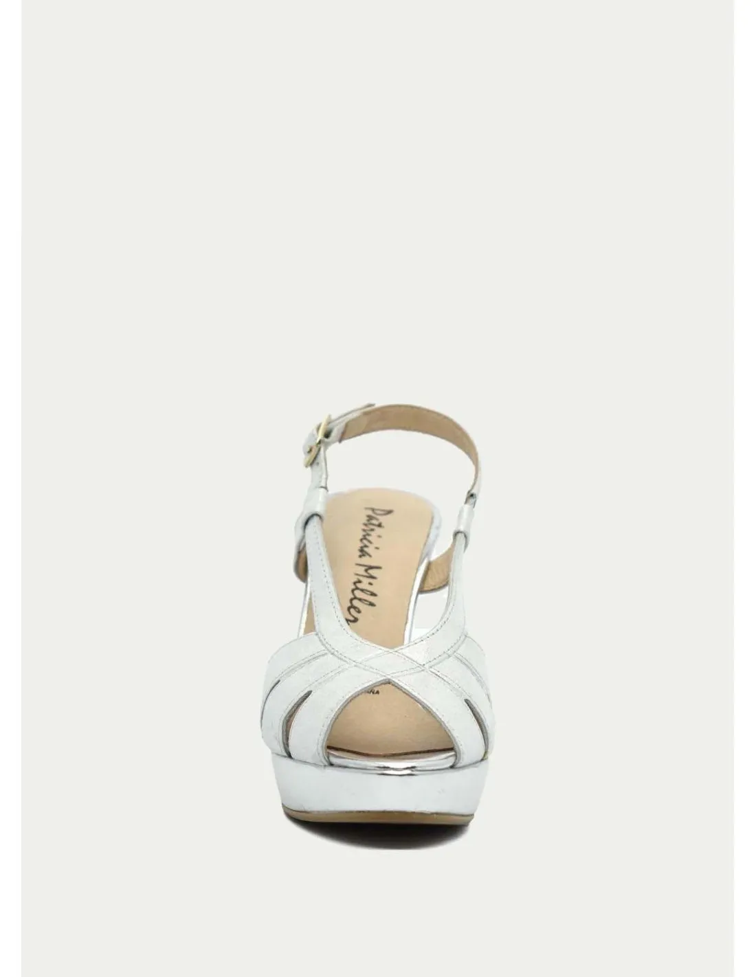 SANDALIAS PATRICIA MILLER 3641 PLATA 