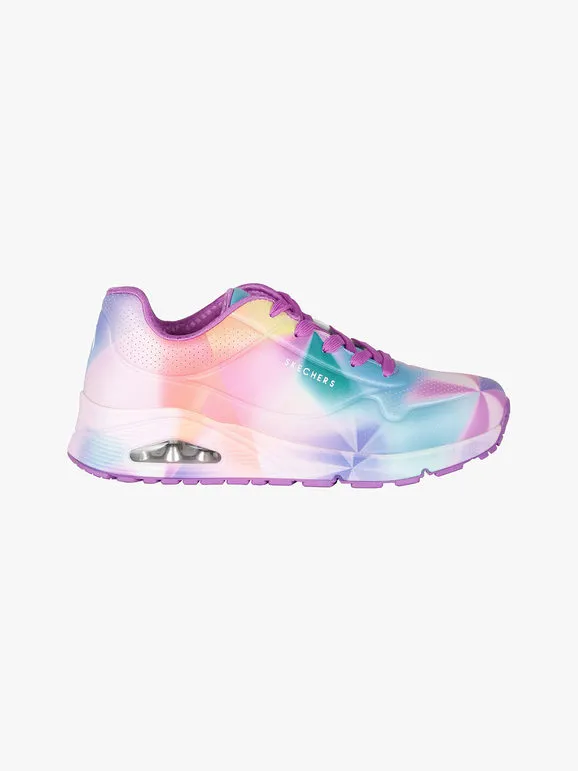Skechers PRIMS BURST Zapatillas de niña coloridas con aire.