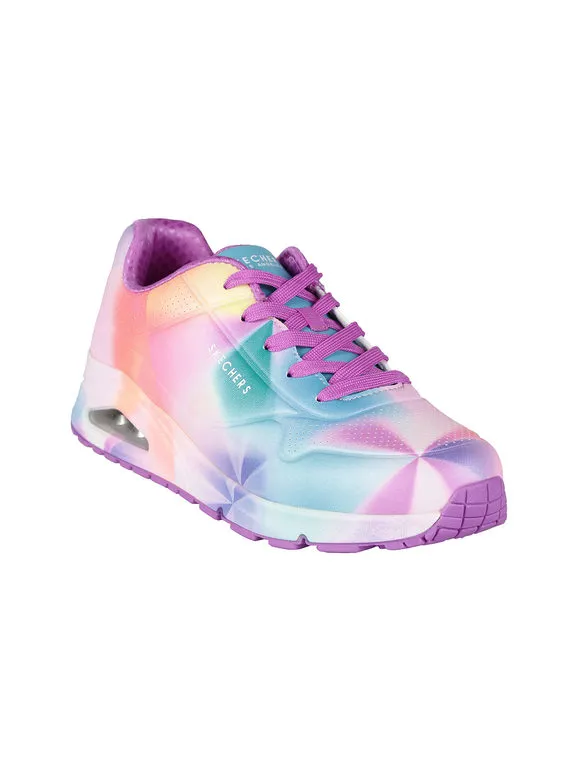 Skechers PRIMS BURST Zapatillas de niña coloridas con aire.