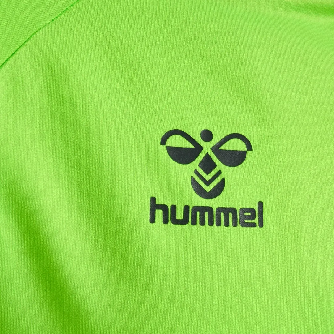 Sudadera Entrenamiento Media Cremallera Hombre Verde Lima 24/25