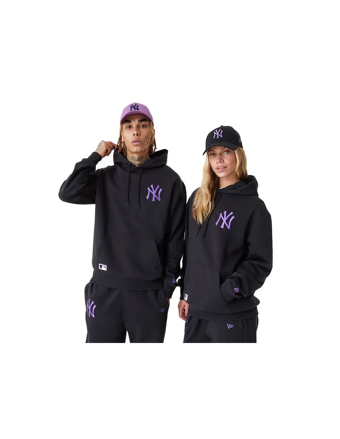 Sudadera New Era League Essentials New York Yankees Black Hombre