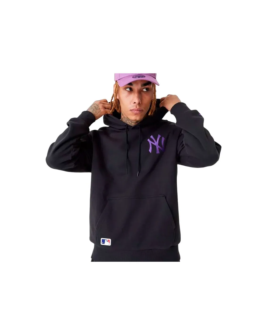 Sudadera New Era League Essentials New York Yankees Black Hombre