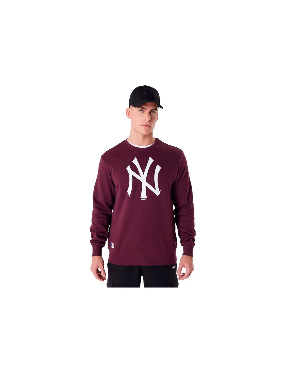 Sudadera New Era MLB Regular New York Yankees Dark Purple Hombre