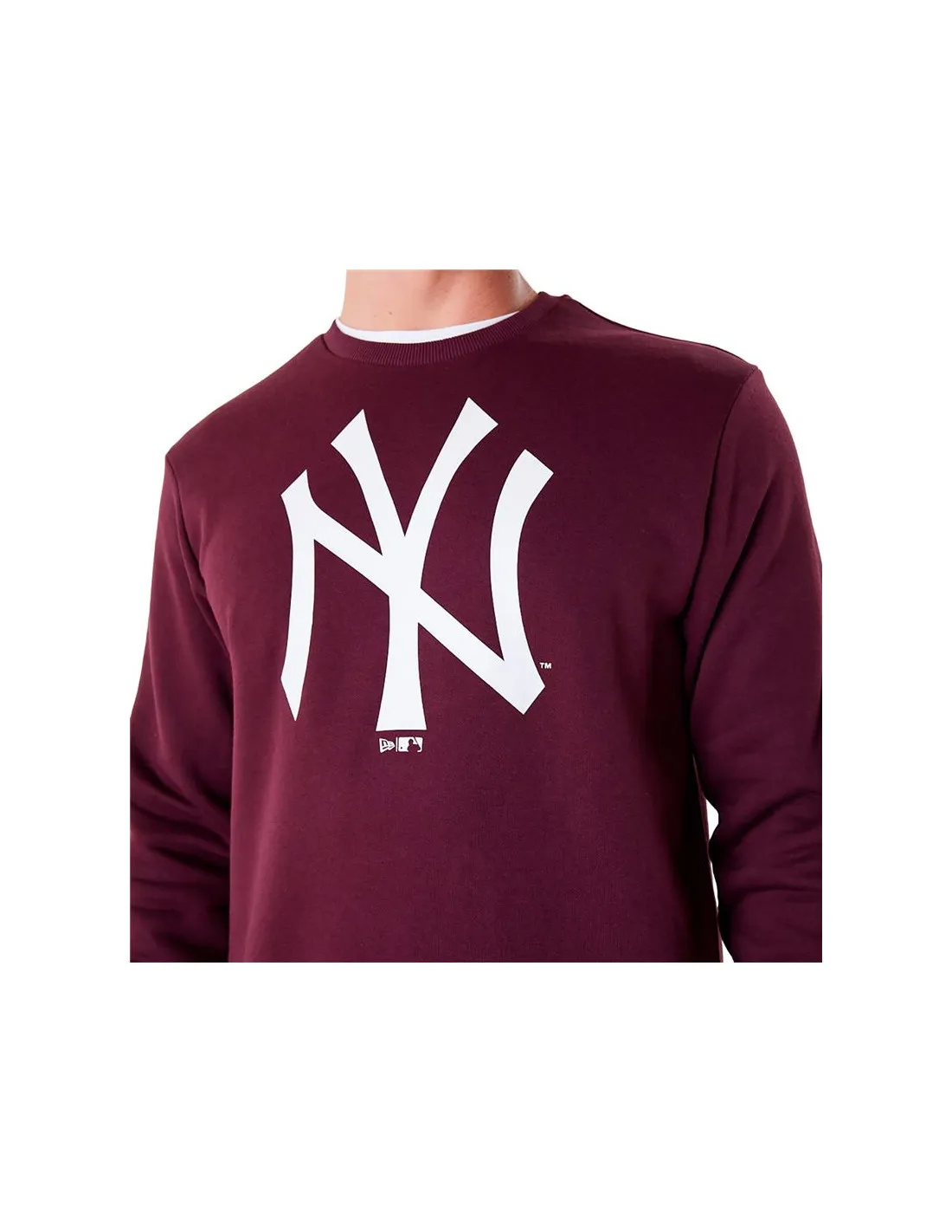 Sudadera New Era MLB Regular New York Yankees Dark Purple Hombre
