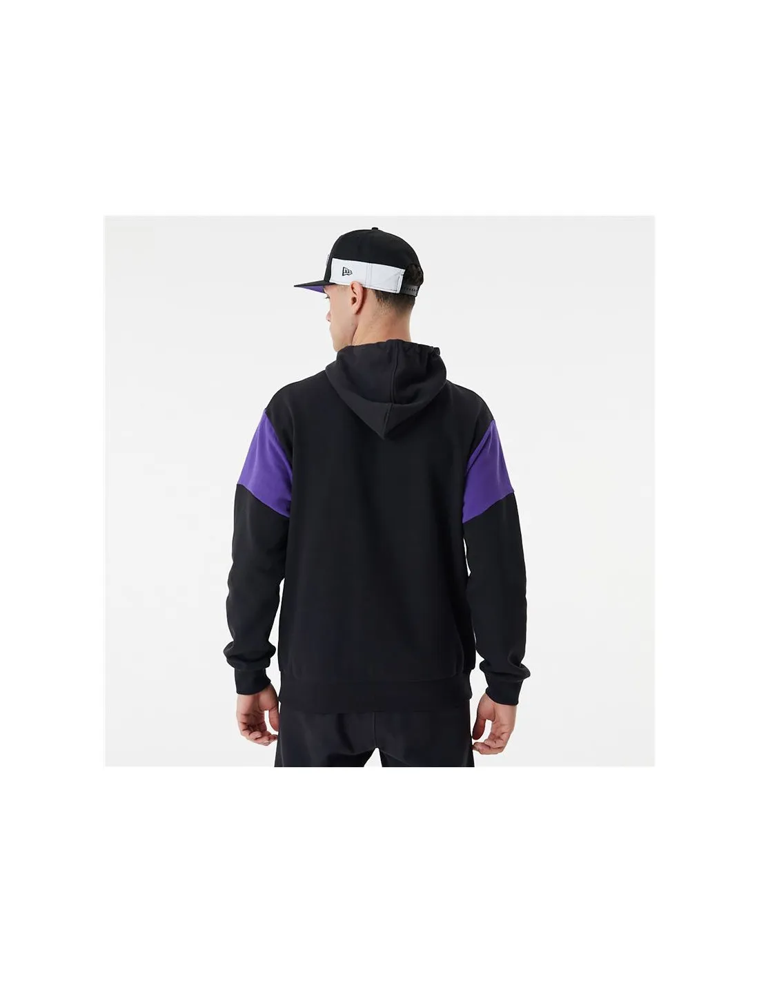 Sudadera New Era NBA Colour Insert LA Lakers Black Hombre