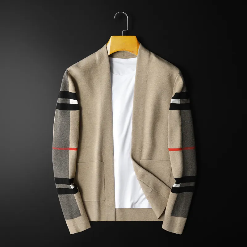 Sudaderas con capucha para hombre, suéteres, ropa, suéter de lana para hombre, jersey negro suelto, chaquetas de punto con cuell