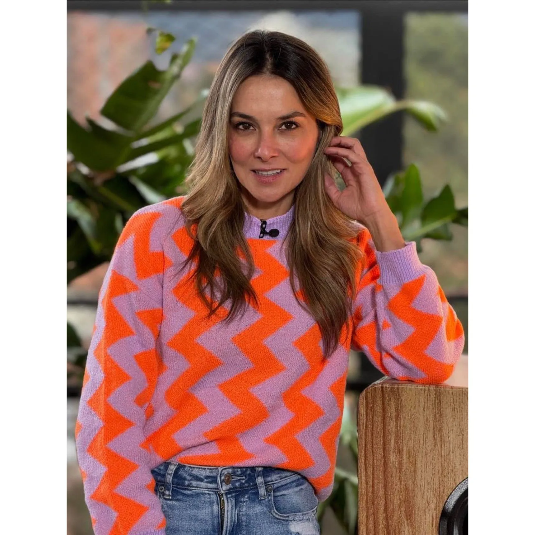 Sweater Zig Zag