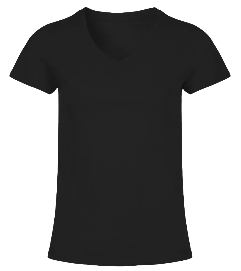 Todos los hombres se crean iguales pero los mejores nacen el 06 de octubre Camiseta cuello pico Mujer
