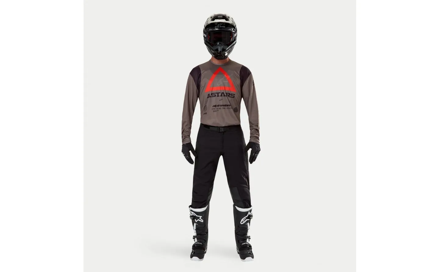 Traje Alpinestars Techdura Marron Negro