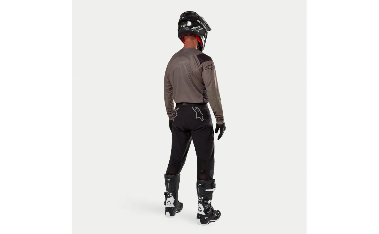 Traje Alpinestars Techdura Marron Negro