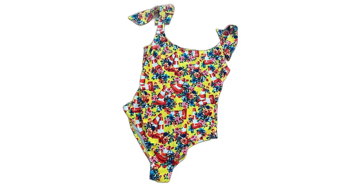 Traje de baño de una pieza Moschino Multicolor 