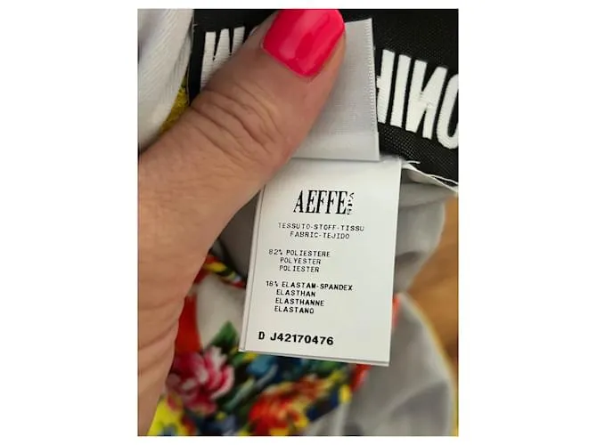 Traje de baño de una pieza Moschino Multicolor 