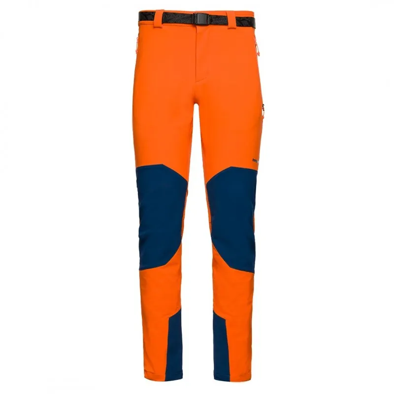 Trangoworld PANTALÓN LARGO MOURELLE DR NARANJA/AZUL OSCURO