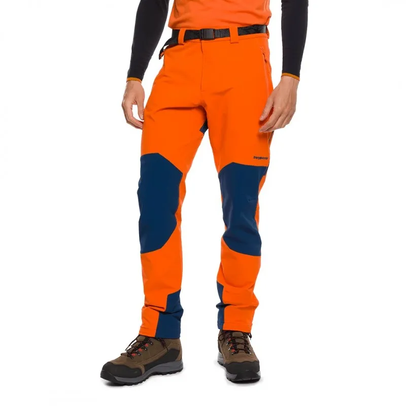 Trangoworld PANTALÓN LARGO MOURELLE DR NARANJA/AZUL OSCURO