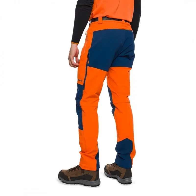 Trangoworld PANTALÓN LARGO MOURELLE DR NARANJA/AZUL OSCURO
