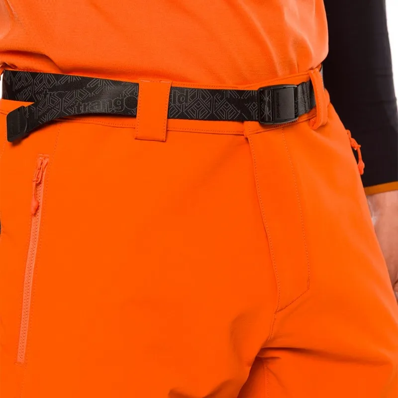 Trangoworld PANTALÓN LARGO MOURELLE DR NARANJA/AZUL OSCURO