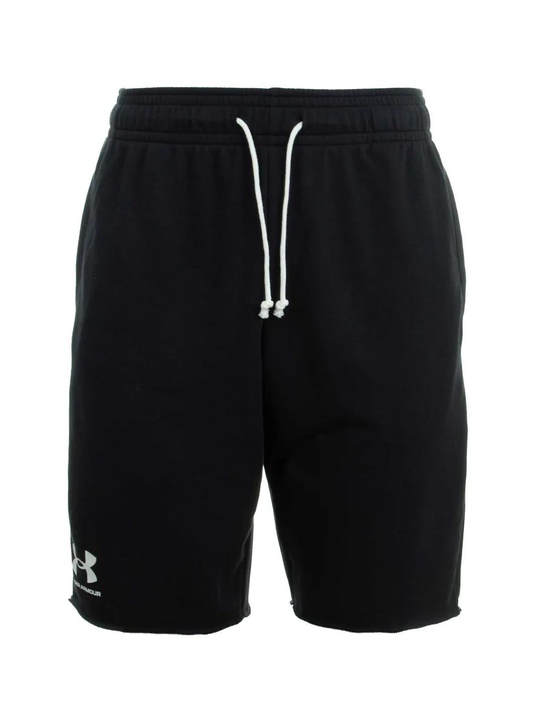 UNDER ARMOUR  PANTALóN CORTO NEGRO UA RIVAL TERRY HOMBRE
