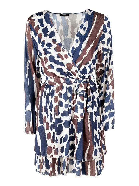 Unique Vestido de mujer de manga larga.