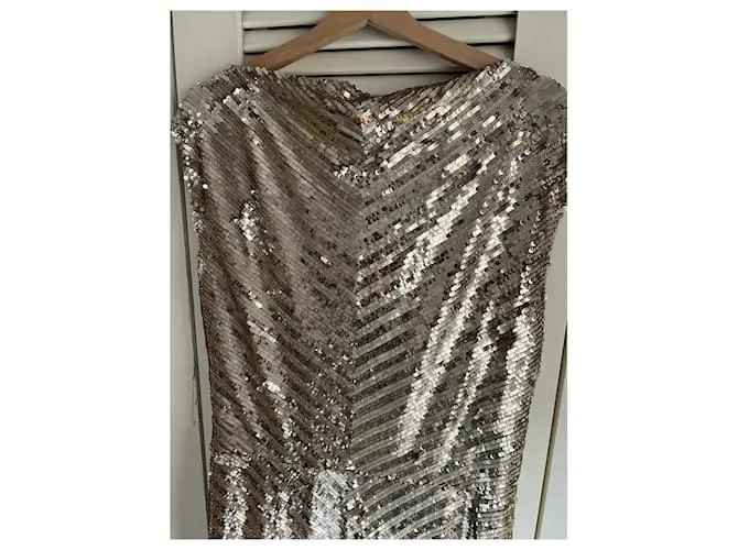 Valentino Garavani Vestido / Túnica de Noche Valentino Dorado 