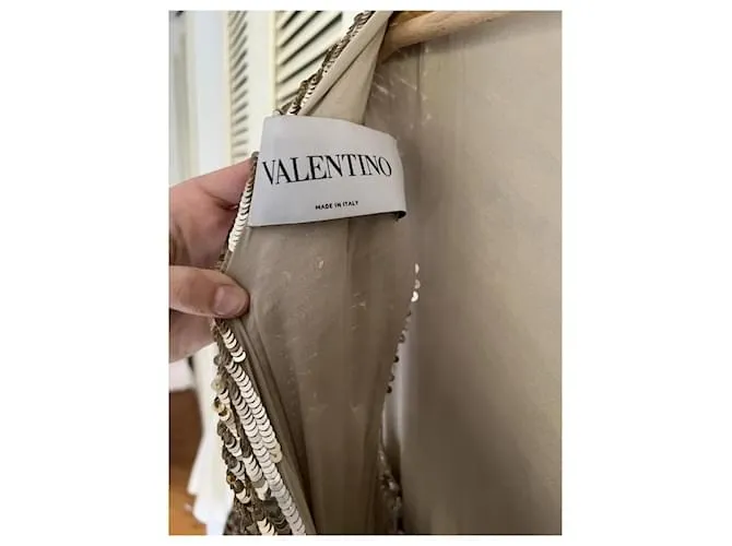 Valentino Garavani Vestido / Túnica de Noche Valentino Dorado 