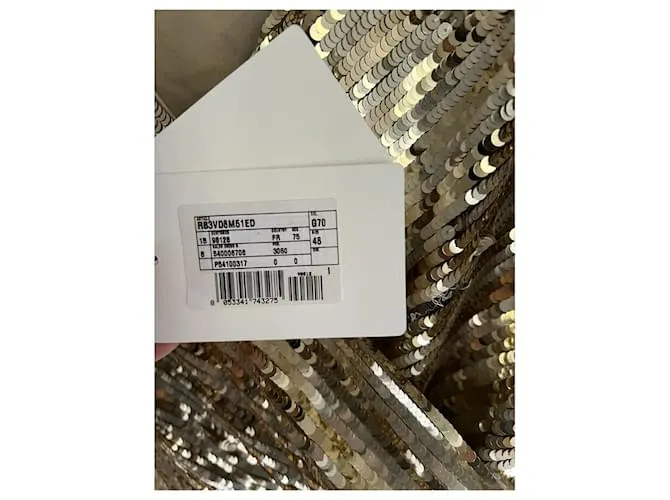 Valentino Garavani Vestido / Túnica de Noche Valentino Dorado 