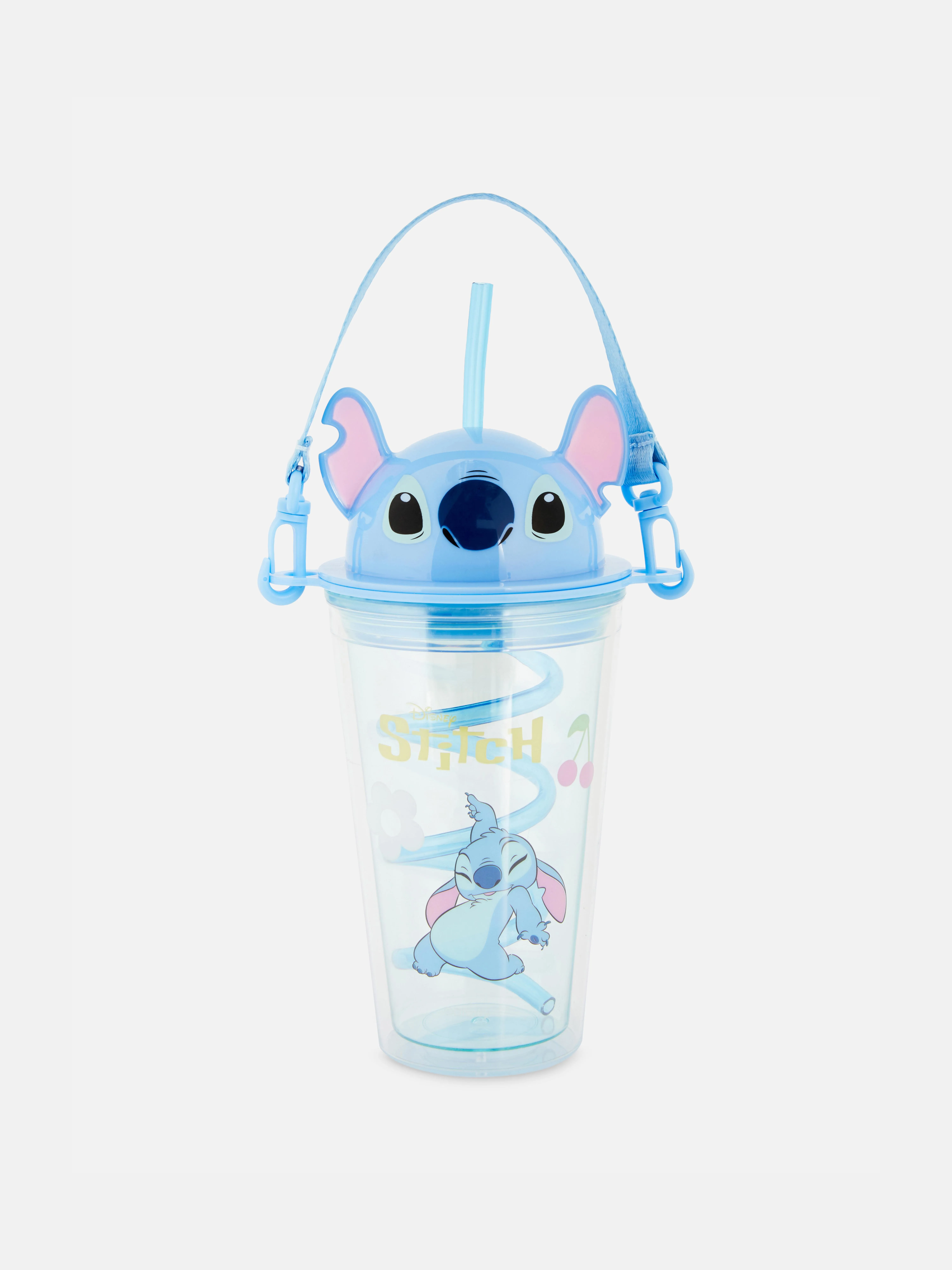 Vaso con tapa y pajita de Lilo y Stitch de Disney