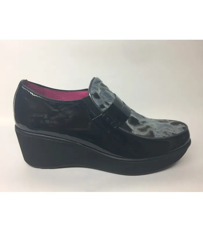 VITELO 7142AVCHAROL NEGRO GRISPLATA
