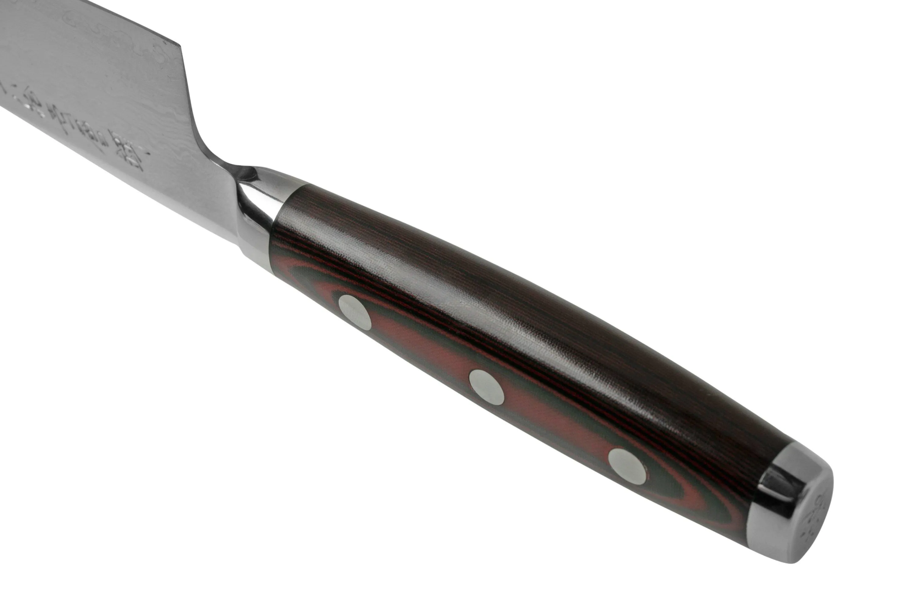 Yaxell Super Gou 37112 santoku Acero de damasco de 161 capas, 12,5 cm