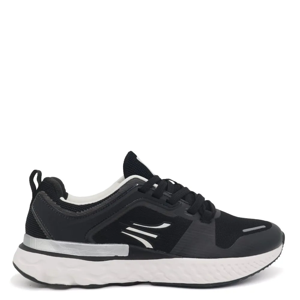 ZAPATILLAS APOLO URBANAS HOMBRE  AH2186 NEGRO BLANCO