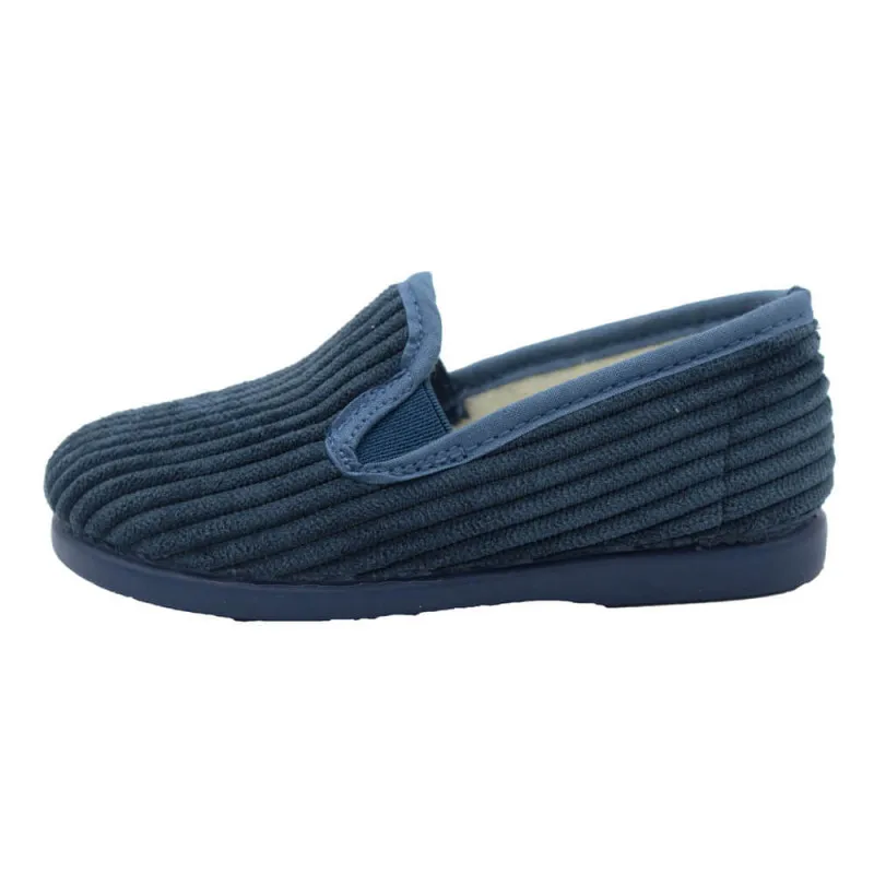 Zapatillas Casa pana elásticos