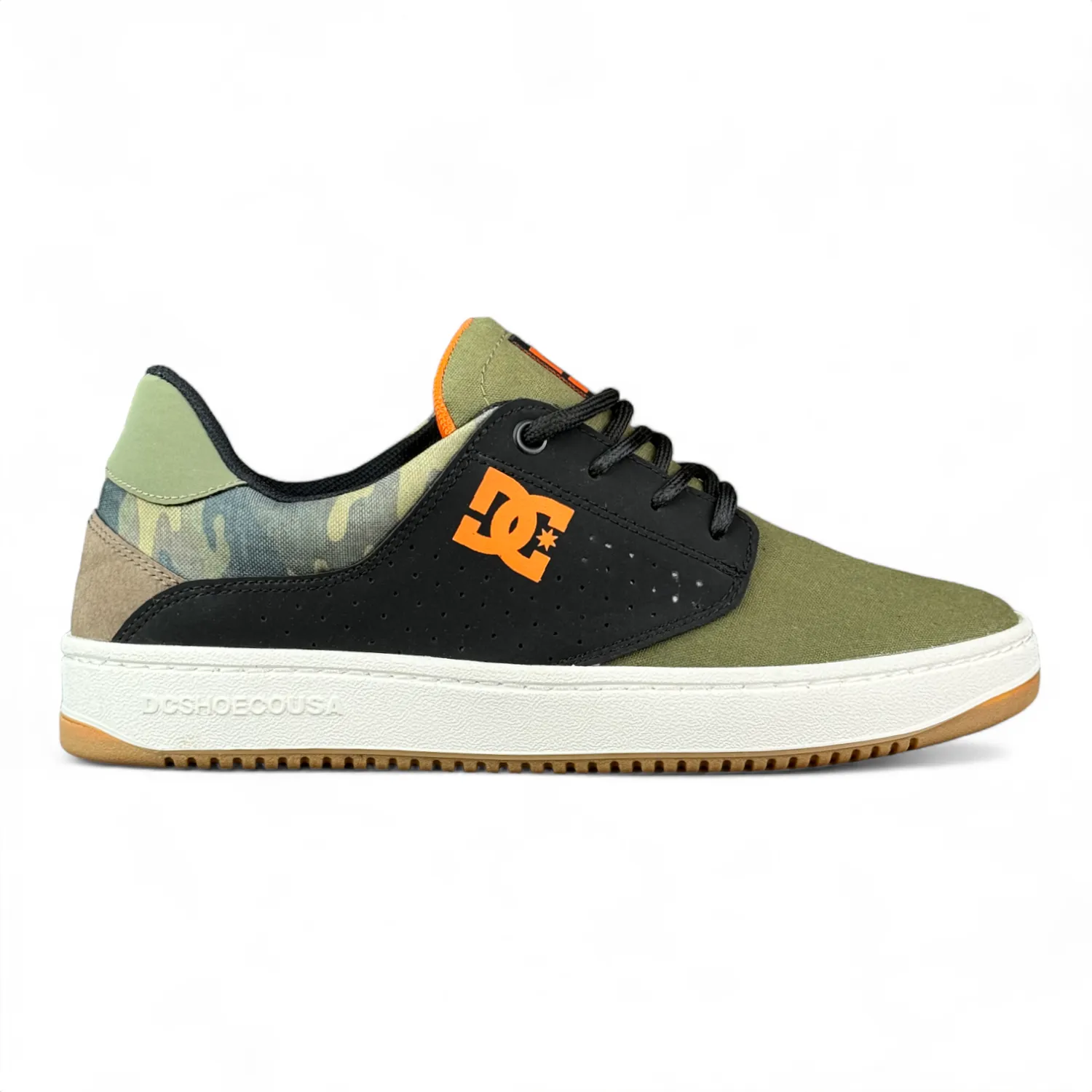 Zapatillas Dc Plaza Tc Tx Ss Negro Verde Camuflado