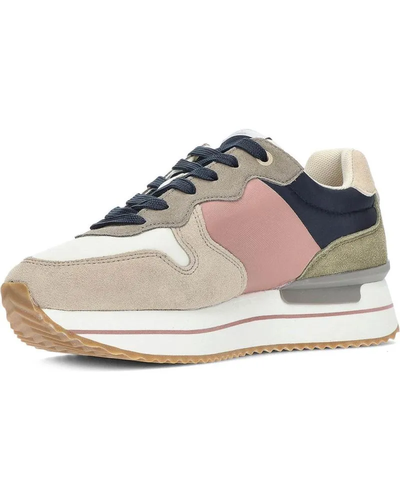 Zapatillas deporte de Mujer PEPE JEANS SNEAKERS PLS31512 CUERO MARRóN
