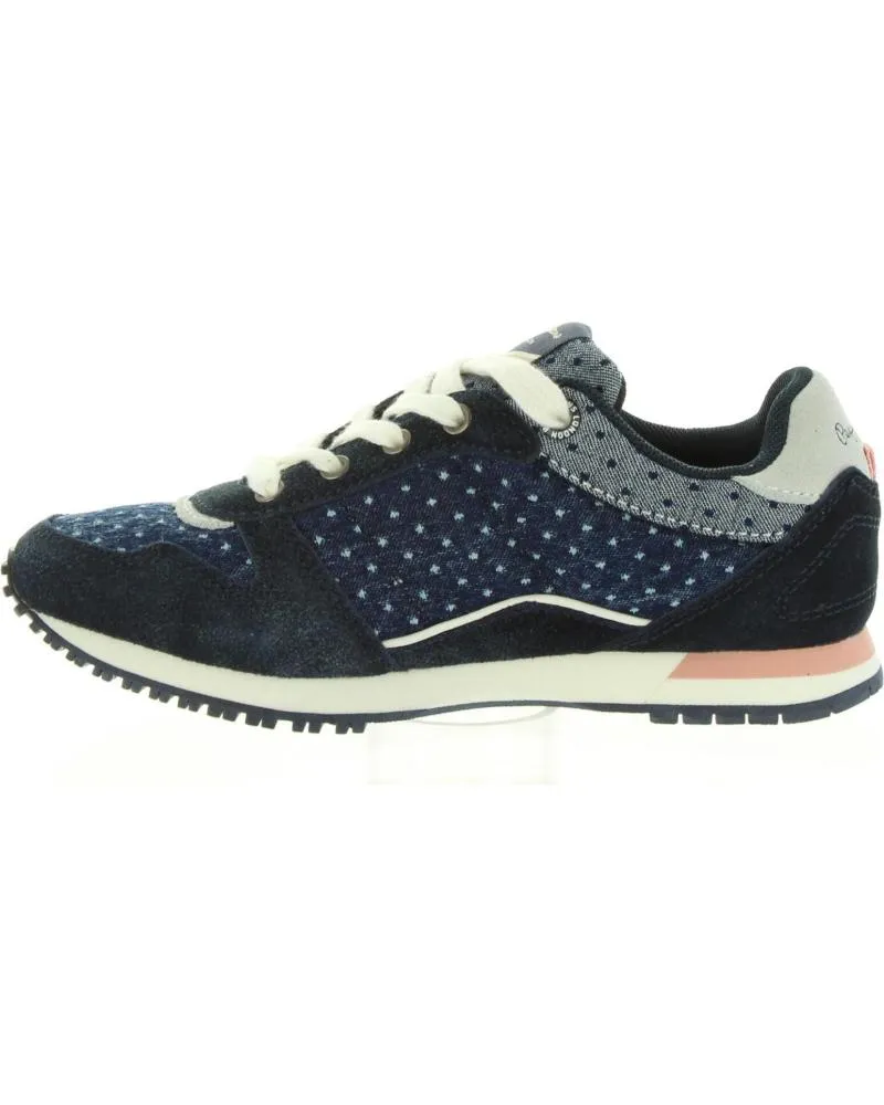 Zapatillas deporte de Niña PEPE JEANS PGS30317 SYDNEY 595 NAVY